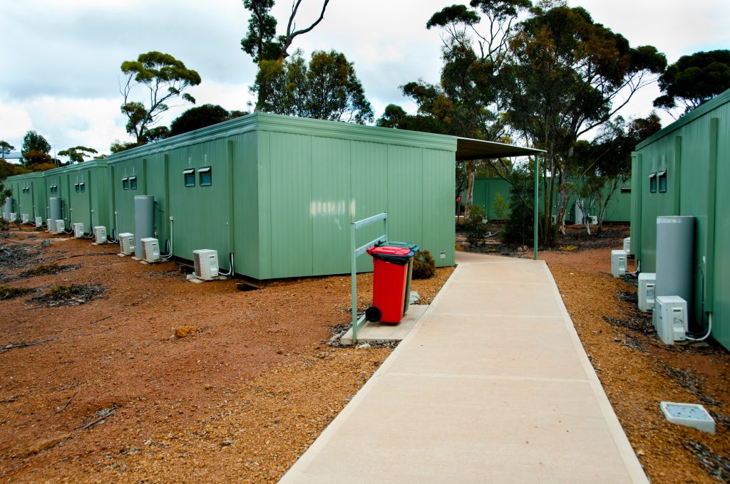 Mining Camp Accommodation Rooms
