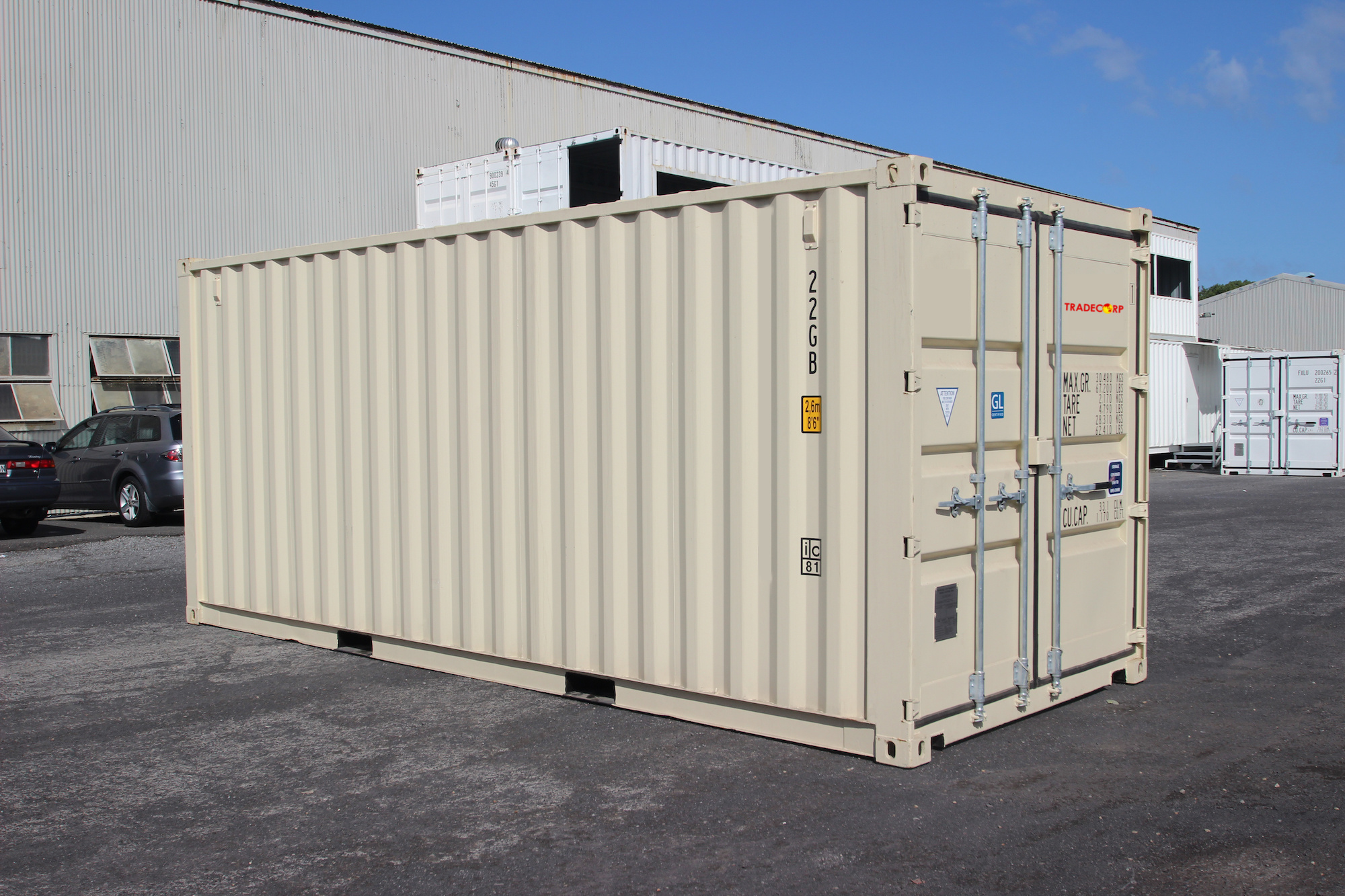 Standard Shipping Container hire tradecorp international
